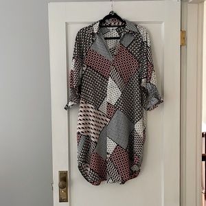 Anonyme NWOT size M dress with self tie